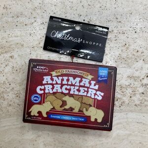 Animal Crackers Box Ornament